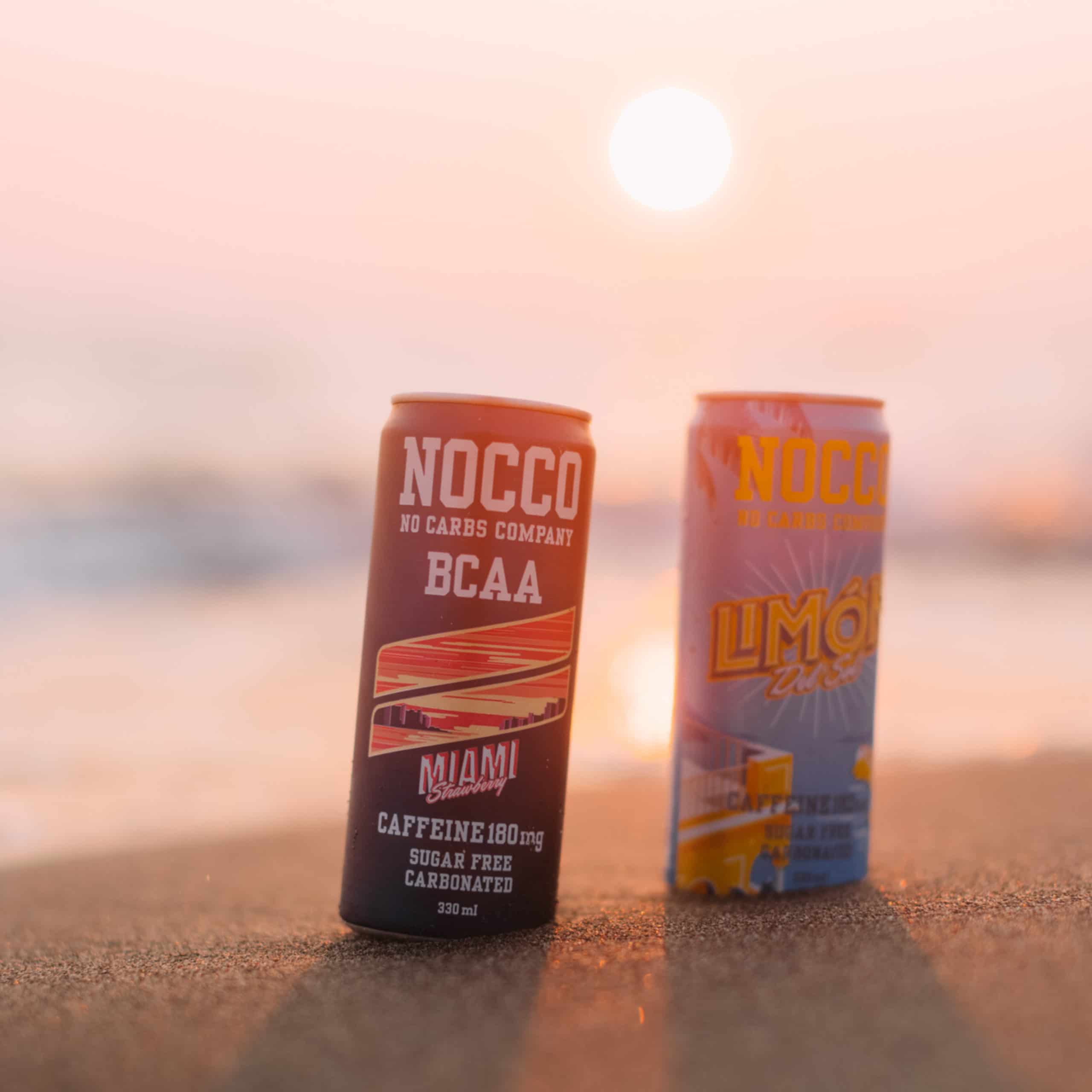 nocco summer flavor with caffeine
