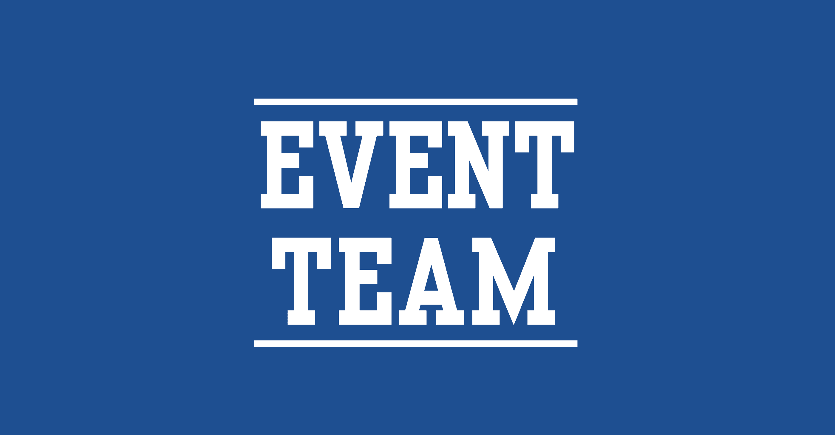 Join our Event Team!