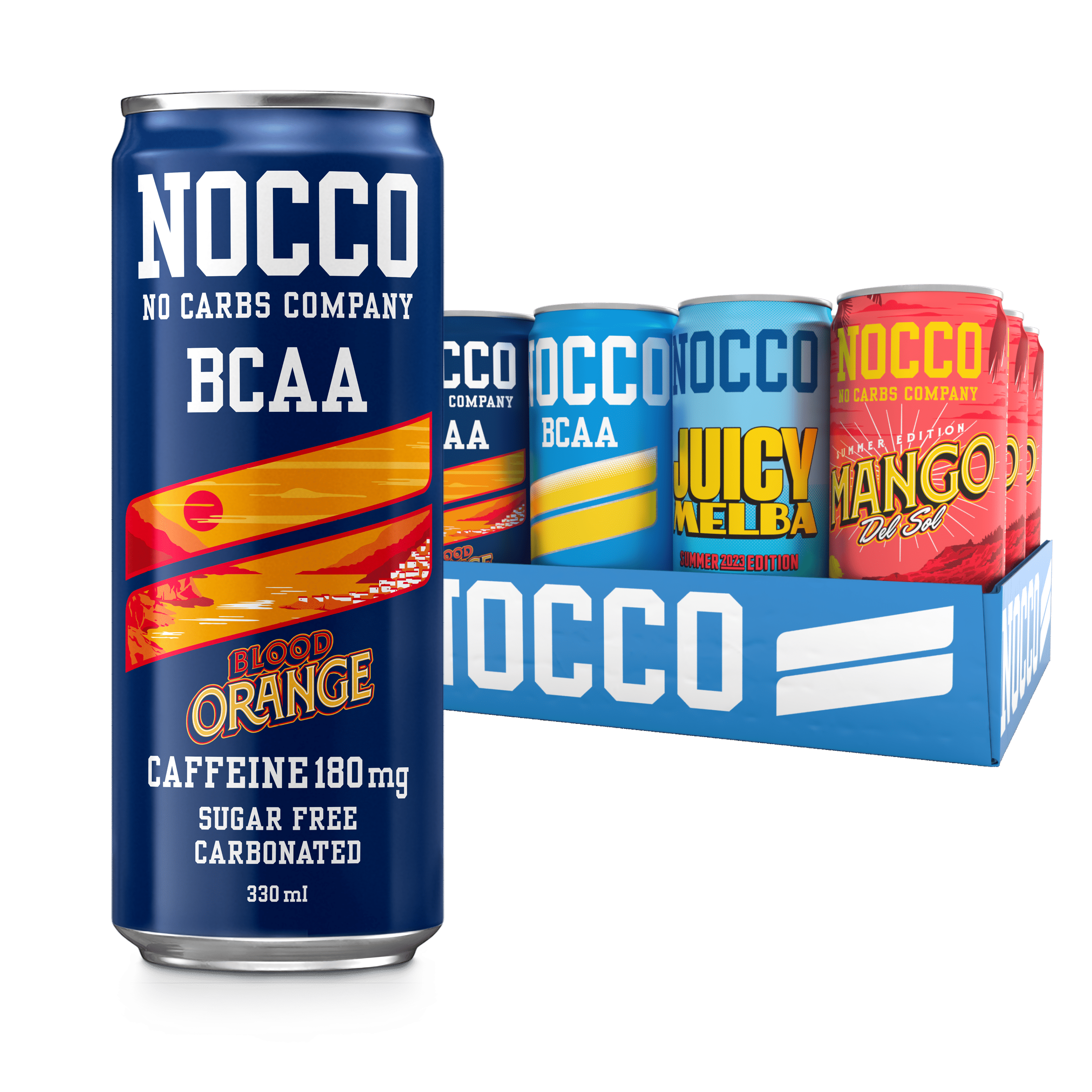 Buy Nocco Energy Drink Sunny Soda Caffeine 180mg Sugar-free Online From  Sweden - Made in Scandinavian